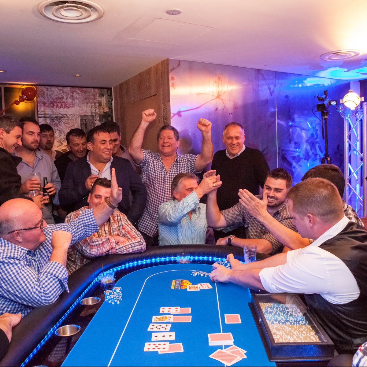Poker Tournament Grand Final Table