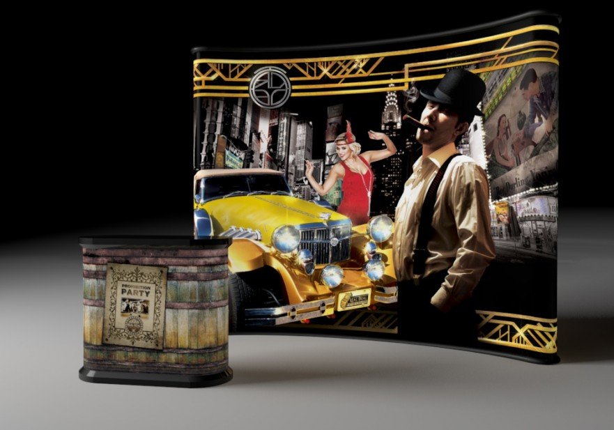 Roaring 20s backdrop