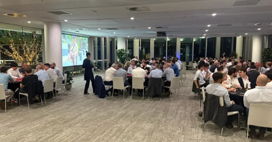 Poker tournament 120 guests