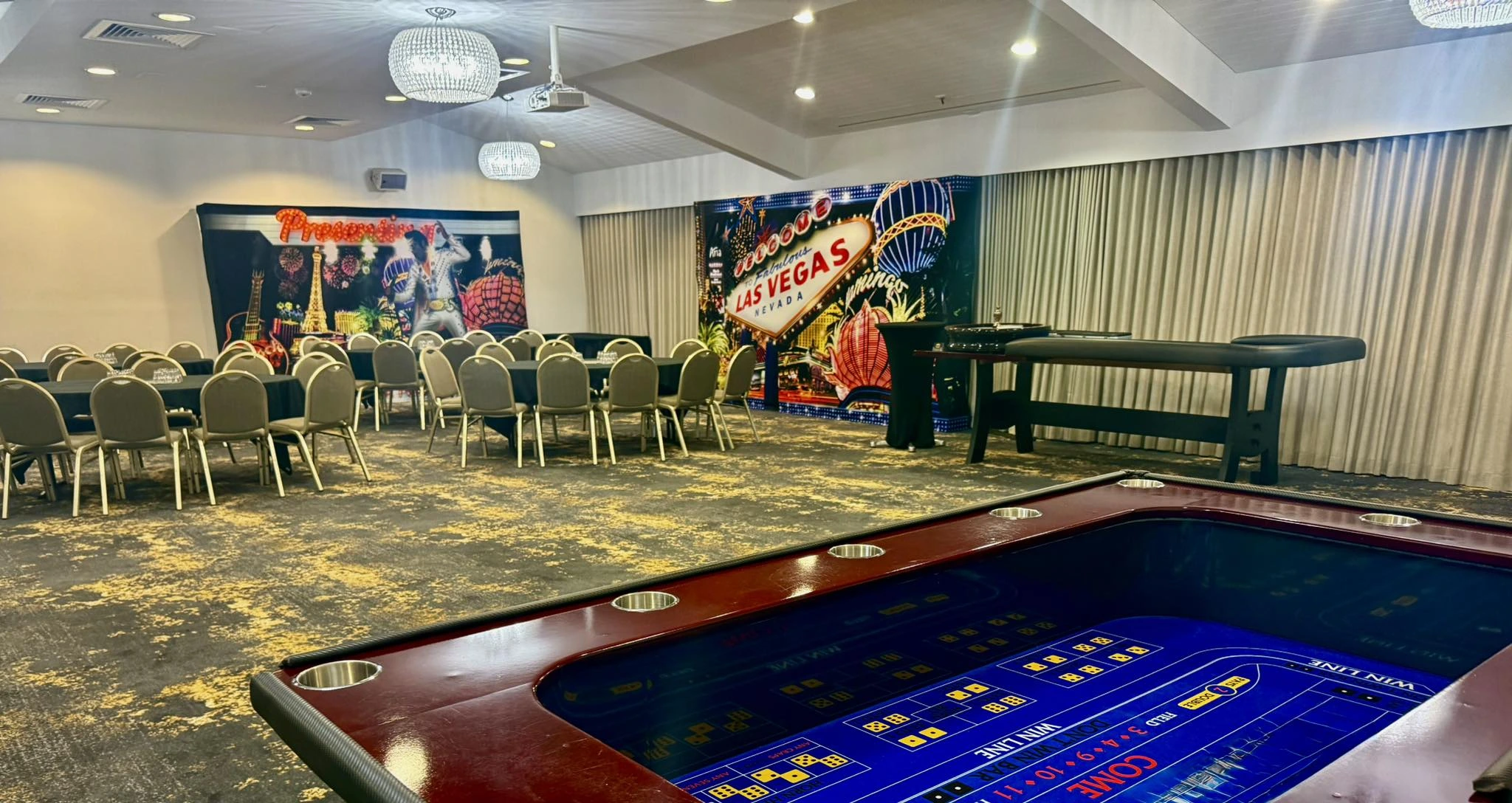 Festive casino party at The Glen Hotel, Eight Mile Plains, QLD – Christmas event 2025